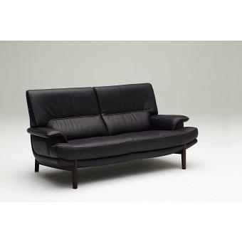 カリモク家具（KARIMOKU FURNITURE） カリモク 本革2Pロングソファー