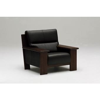 カリモク家具（KARIMOKU FURNITURE） カリモク 本革1Pソファー
