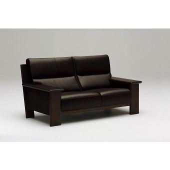 カリモク家具 カリモク 本革2Pロングソファー 幅163 ZU48B2K353