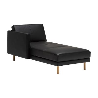 カリモク家具レザー コーナーソファ 右肘シェーズロング 【公式通販】