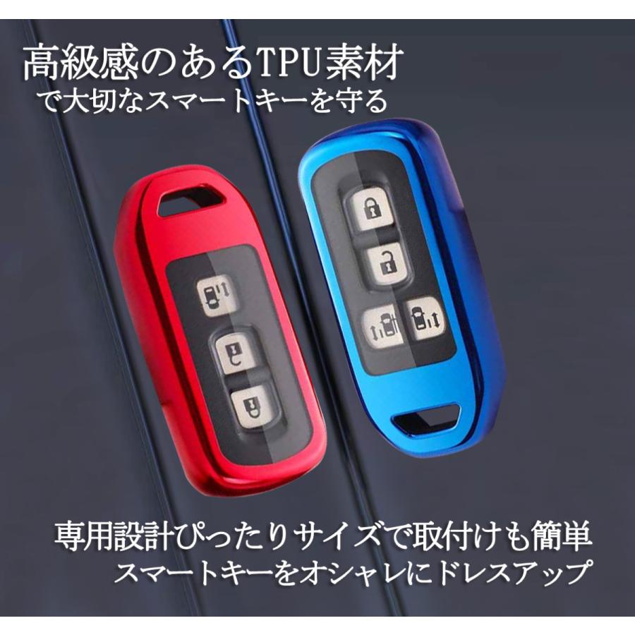 スマートキーカバー カバー ホンダ 本田 Honda キーケース レディース メンズ N-BOX N-WGN N-ONE N-VAN TPU【TK】｜yorokobiya｜07