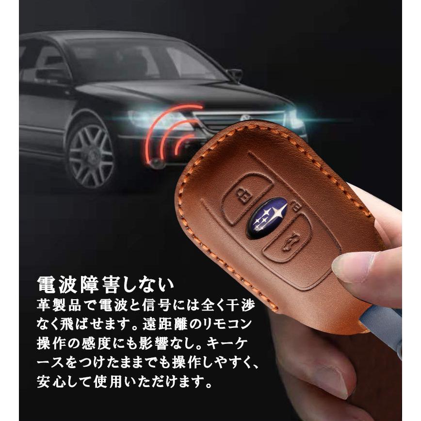 名入れ可能 スマートキーカバー スバル subaru 【数量限定】【新発売セール中】キーケース インプレッサ IMPREZA レガシィ LEGACY レヴォーグ LEVORG 本革｜yorokobiya｜19