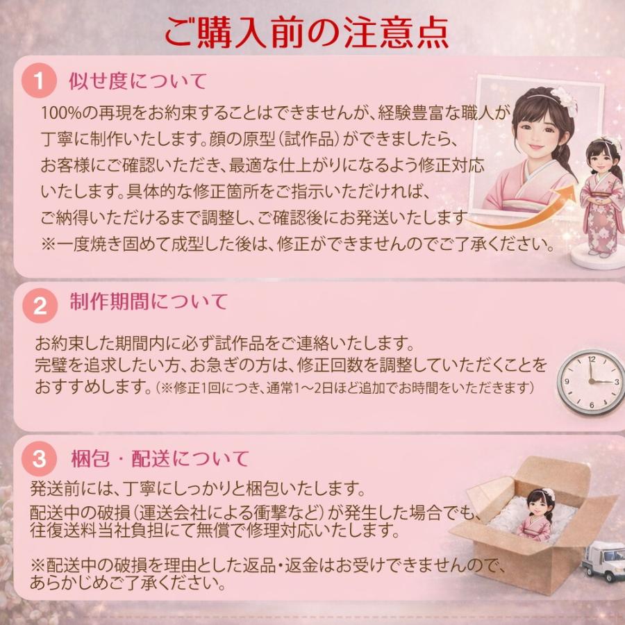 似顔絵フィギュア 人形 手作り粘土肖像 誕生日プレゼント 記念日ギフト