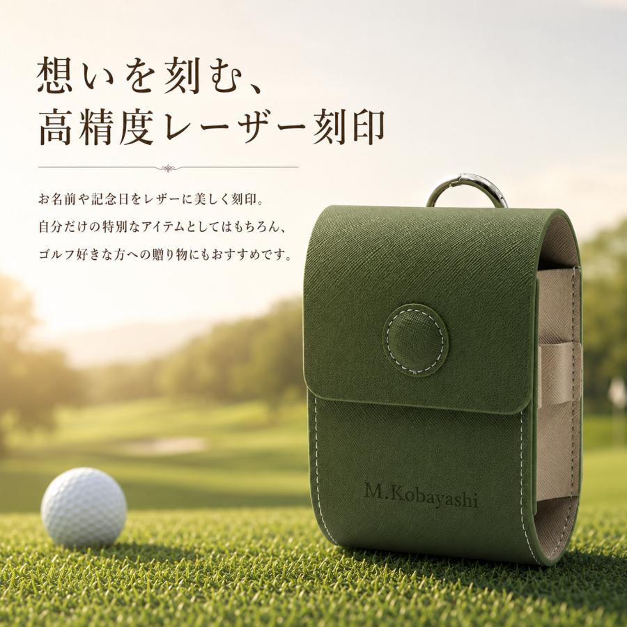 ゴルフボールケース ゴルフポーチ ゴルフボール入れ ボールポーチ PU