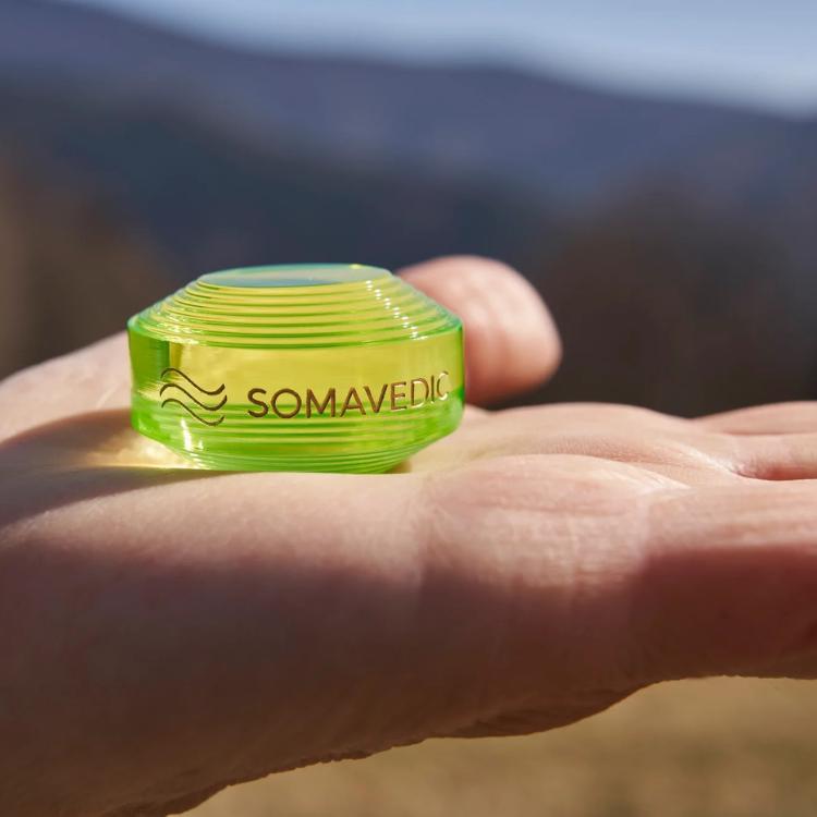 ソマヴェディック ウェルネスグリーン ポータブルボタン 【正規販売店