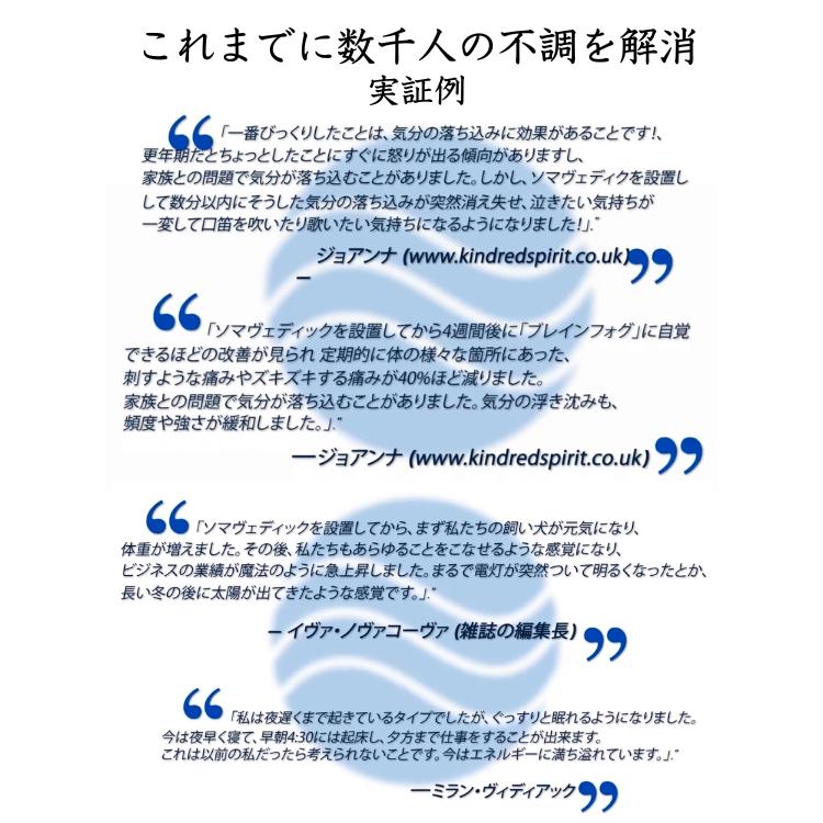 ポイント10倍 5年保証 ソマヴェディック エルオーラ・ゴールド 【正規販売店】 AxisMundi ヒーリング装置 シリカ水 ヒーリング 磁場 送料無料_18