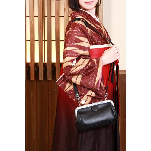 丸井産業株式会社 車掌かばん 黒 内張りなし 短い持ち手追加 丸井産業株式会社 車掌かばん 黒 内張りなし 短い持ち手追加