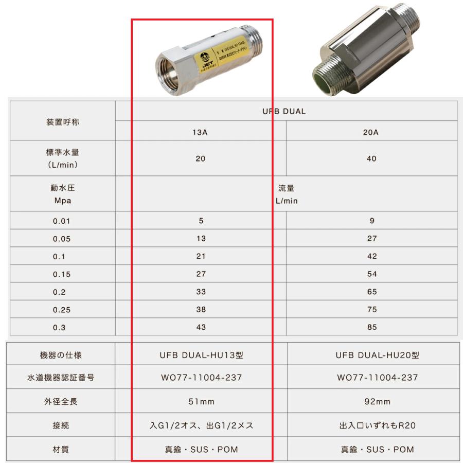 UFB DUAL 13A 正規品 10年保証 ウルトラファインバブル生成 UFB DUAL 13A 正規品 10年保証 ウルトラファインバブル生成