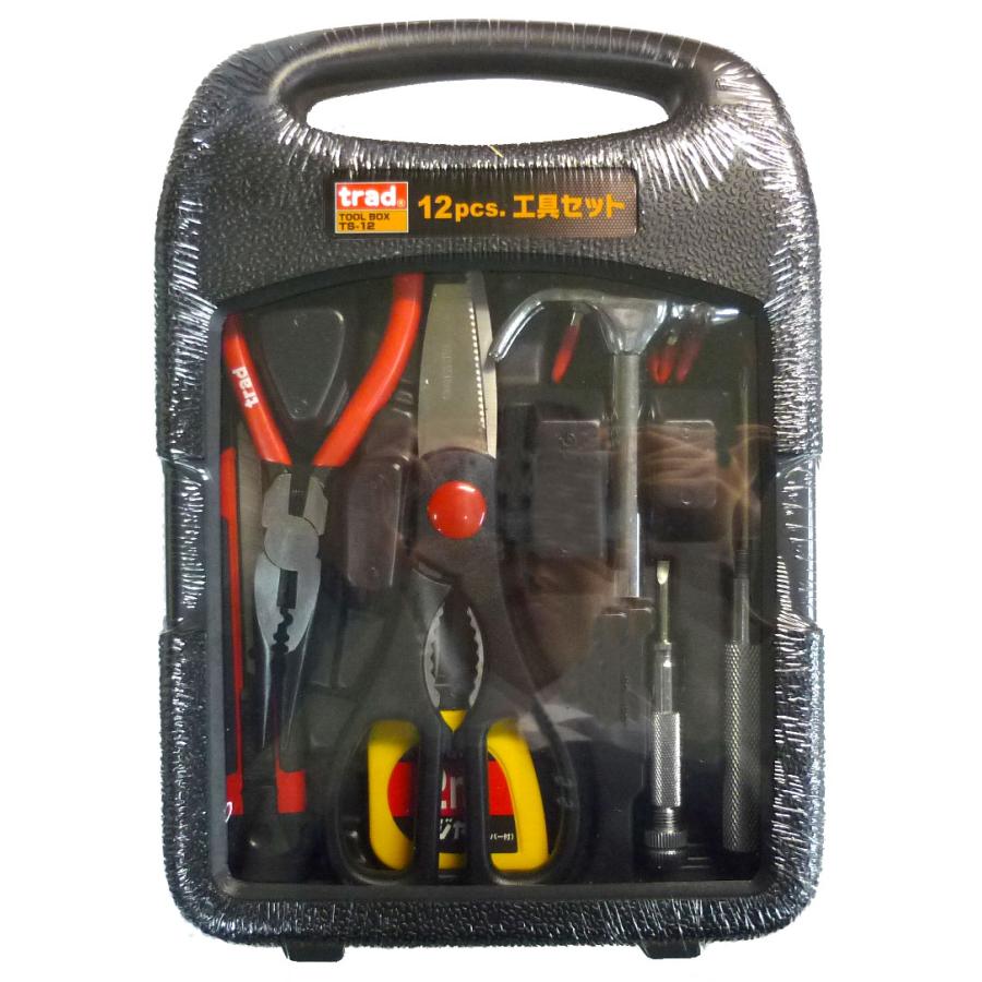 三共コーポレーション trad TS-12 12pcs.工具セット TS12 【823102