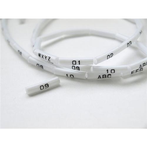 CTK シーティーケイ マークチューブ 白 内径Φ3.8mm 肉厚0.5mm 200M巻