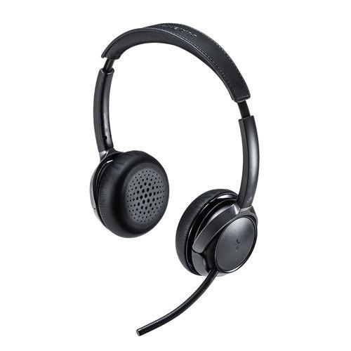 最大12 Offクーポン イヤホンマイク ヘッドセット サンワサプライ Bluetoothヘッドセット 両耳タイプ ノイズキャンセリング機能付き Mm Btsh55bk レビュー高評価の商品 Applefaces Co