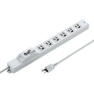 サンワサプライ 安全ブレーカータップ TAP-BR36A-1