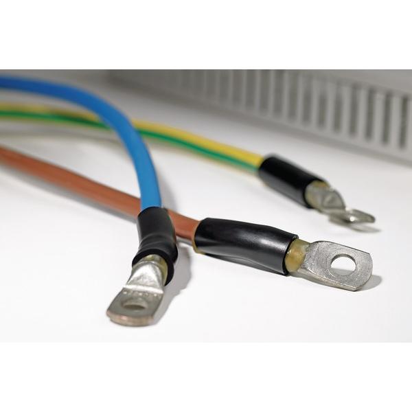 ヘラマンタイトン TREDUX-HA47-19/6 熱収縮チューブ 黒 1m 10本 (42201971)