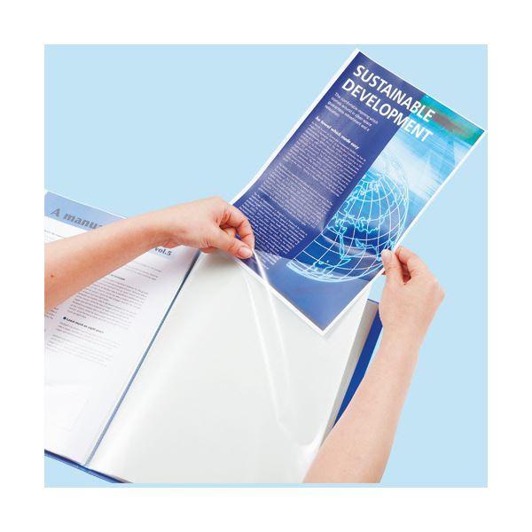 A3タテ 20ポケット クリアファイル （まとめ）TANOSEEクリヤーファイル(台紙入) A3タテ ファイル