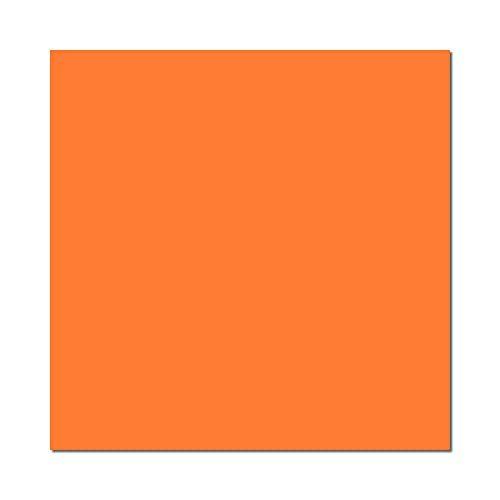 100％の保証 カラーシール 蛍光オレンジ L 単品 シール うちわ 応援うちわ に貼付に最適です。 ギフトシール