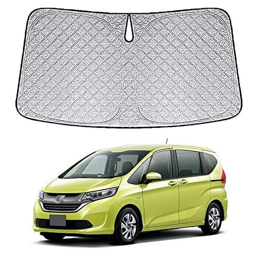 人気商品の 車用サンシェード トヨタ ハリアー 80系 Uvカット 日焼け防止 断熱 カーサンシェード 折りたたみ 高密度生地 簡単着脱 インテリア 内装パーツ