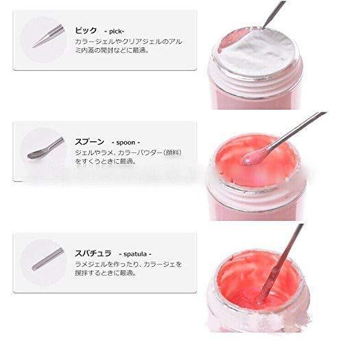 第一ネット 萬本舗実用的な道具3本セット スティック棒 スプーン ツール ヘラ スパチュラ ドット Shagunsuril Com