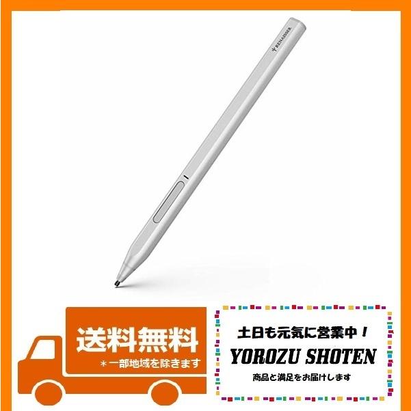 RENAISSER Surface用タッチペン 台湾製 Surfaceと完全に一致 磁気吸着機能 surface penと同じ初のD形デザイン 高速充 タッチペン