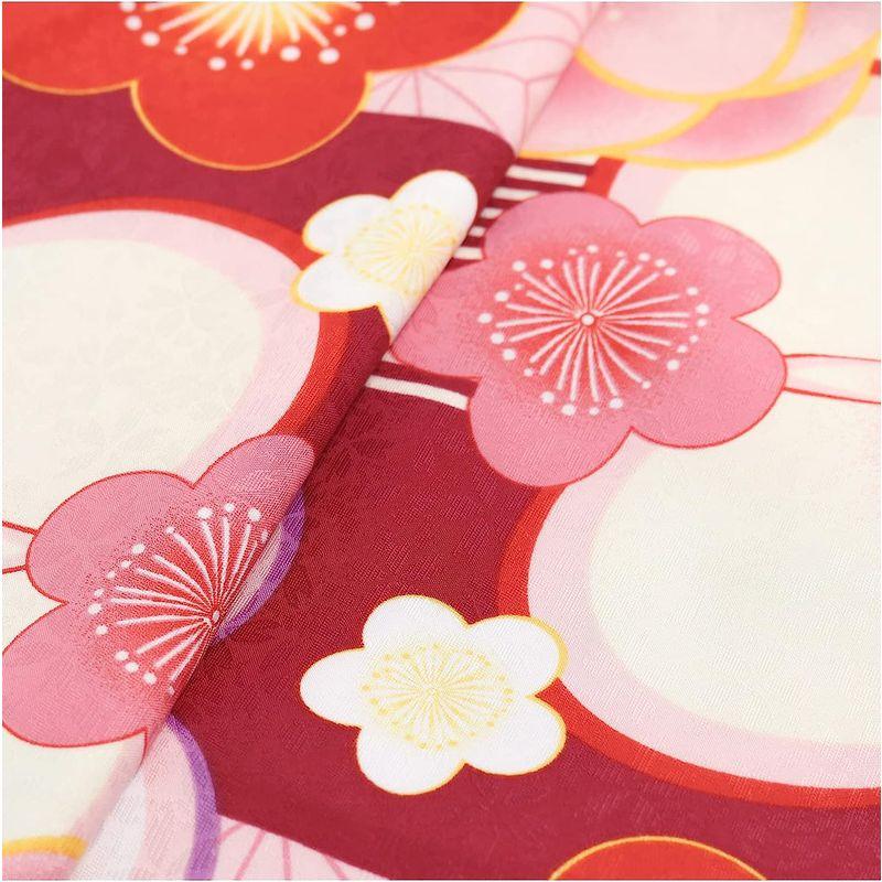 当店限定販売当店限定販売KYOETSU キョウエツ 袴 セット 華やか D 卒業式 小学生 女の子 卒業式袴 小学生袴 はかま 4点セット ジュニア 袴 紐下91 着物、浴衣、和小物 KYOETSU キョウエツ 袴セット 二尺袖着物 花和柄 無地袴 3点セット(着物、袴、袴下帯) レディース (袴 LL, 02-A×袴:臙