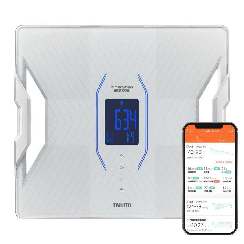 充実の品 タニタ 体組成計 スマホ 日本製 ホワイト RD-912 WH 医療分野