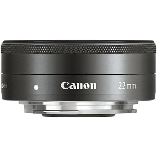 Canon EF-M22mm F2 STM ブラック グラファイト キヤノン 単焦点広角レンズ EF-M222STM ミラーレス一眼対応 EOS M専用 EF-Mレンズ APS-Cサイズ｜yorozu-ya-onlineshop｜02