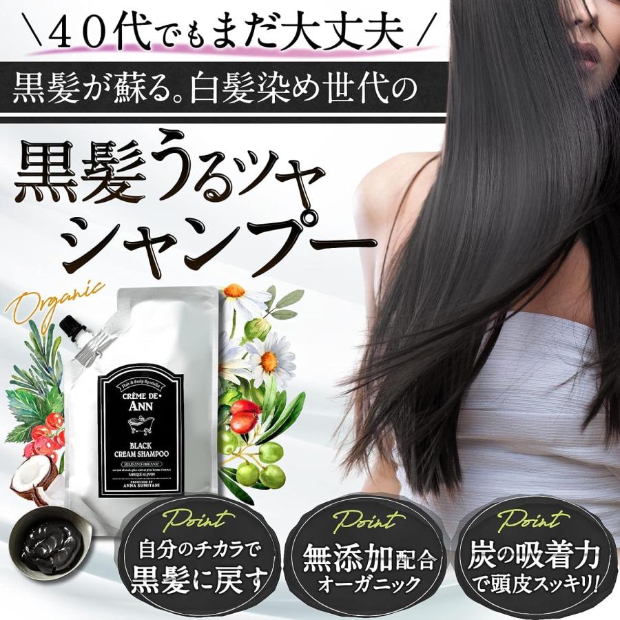 CREME DE ANN クレムドアン ブラッククリームシャンプー 1袋 CREME DE ANN クレムドアン ブラッククリームシャンプー 1袋