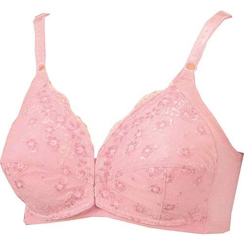 エンゼル マタニティブラ ｆカップ ノンワイヤー しっかり支える 授乳ブラ 形がキレイ 産前産後兼用 前開き 日本製 80cm ピンク Supersport Tn