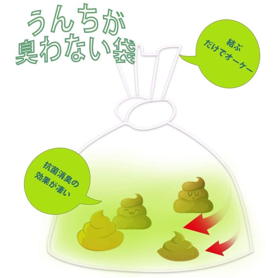 うんちが臭わない袋 防臭袋 うんち袋 どんなニオイも臭くない ペット用 