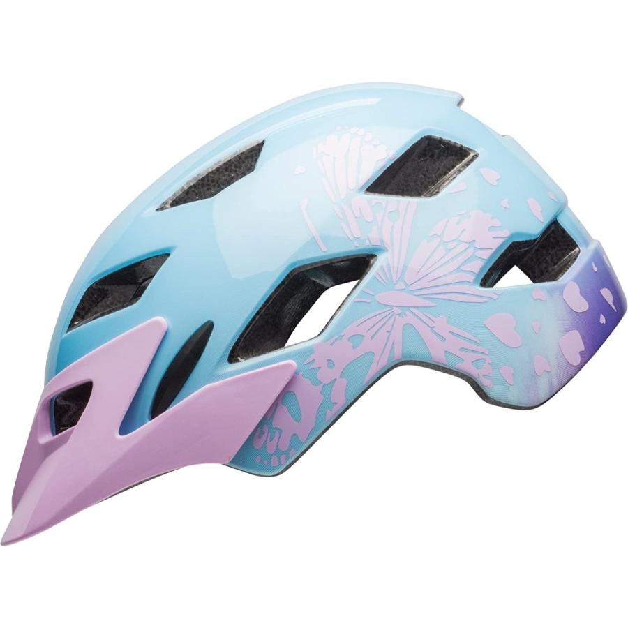 Bell 自転車 サイクリング 子供 キッズ Sidetrack サイドトラック マット グロスライラックフラッター Uc Erhamah Com