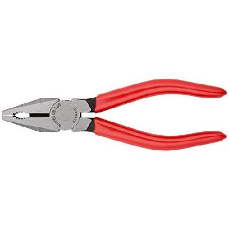 WEB限定セール Knipex Combination Pliers black atramentized， plastic coated 160 mm 03 01 160 EAN