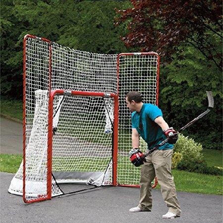 2026年 EZ Goalスチール折りたたみHockey Goal with Backstop ＆ターゲット 【ZY1042920461】(38050円)