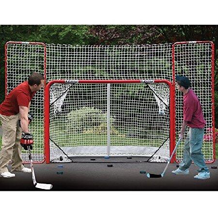 2026年 EZ Goalスチール折りたたみHockey Goal with Backstop ＆ターゲット 【ZY1042920461】(38050円)