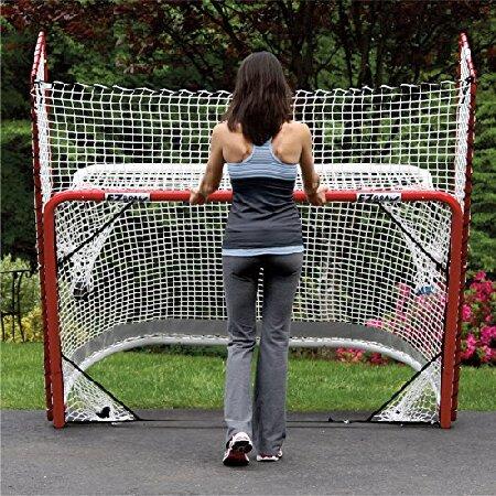 2026年 EZ Goalスチール折りたたみHockey Goal with Backstop ＆ターゲット 【ZY1042920461】(38050円)