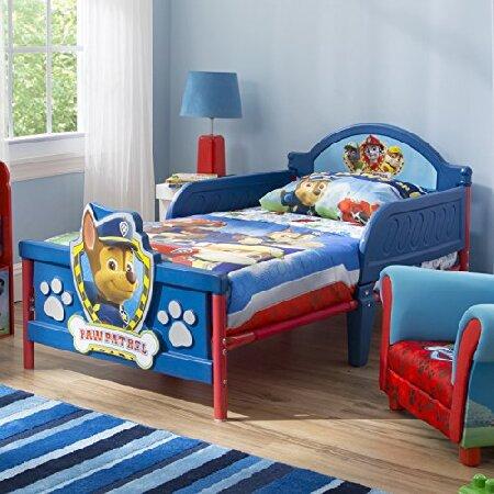 純正大特価 Delta Children 3D-Footboard Toddler Bed， Nick Jr. PAW Patrol