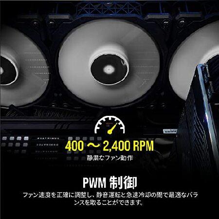 期間セール ！ Corsair ML120(2-Pack) PCケースファン FN1040 CO-9050039-WW 【1781779067】(11500円)