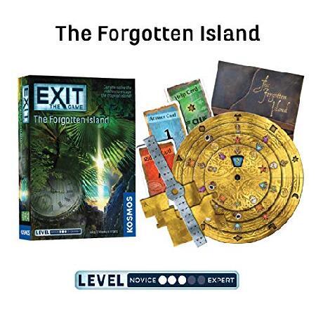 EXIT: The Game 3パック エスケープルームバンドル | シーズン2 | 忘れられた島 | ポーラーステーション | 禁断の城 | 家族フレンドリーで協力ゲーム | 自宅での 