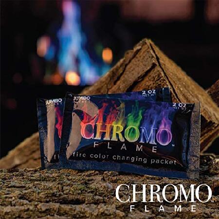 CHROMO FLAME (クロモ) 炎 色が変わるパケット ファイヤーピット