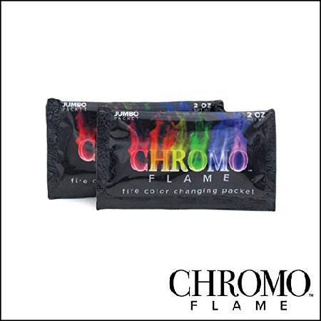 CHROMO FLAME (クロモ) 炎 色が変わるパケット ファイヤーピット