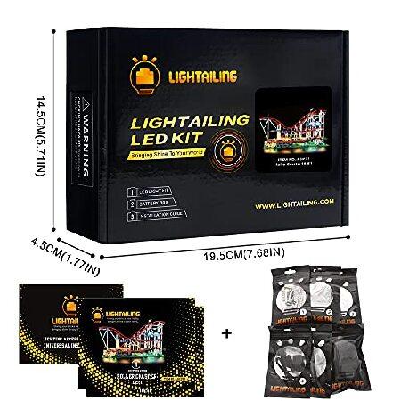 お買い得アイテム クリエイター ローラーコースター ブロック組み立てモデル 対応 Lightailing LEDライトセット - レゴ 10261 対応LEDライトキット (本体別売)