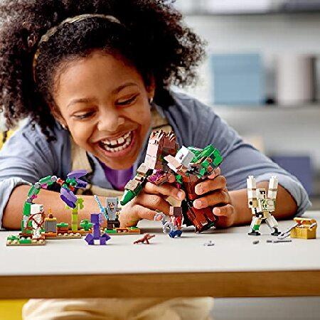 【最安値】 LEGO Minecraft The Jungle Abomination 21176 Building Kit Playset; Fun Minecraft Dungeons Exploring Toy for Kids; New 2021 (489 Pieces)