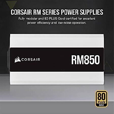 熱い販売CORSAIR RM Series Fully RM850, Power 850 Supply Certified, Watt, 80 Gold Modular (2021), White, | drip-himeji.jp