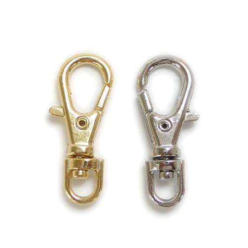 ナスカン カニカン フック キーホルダー 金具 回転カン K-25 2個 23mm