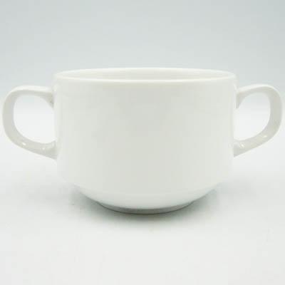 白 両手付 スープカップ 陶器 カップ 11051 : よろづや百貨 Yahoo店