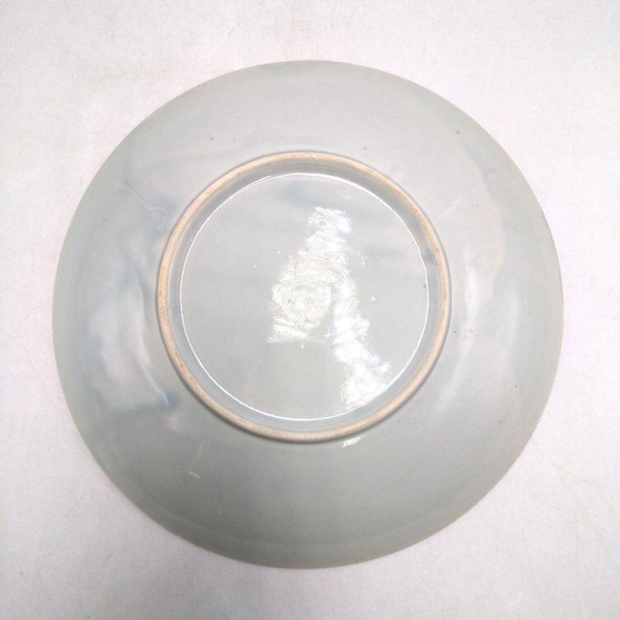 美濃焼 8寸丸皿 山水 5枚セット 陶器 昭和レトロ C-24 : よろづや百貨