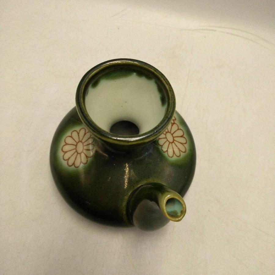 燗瓶 織部菊 かんぴん 熱燗 お酒 陶器 徳利 : よろづや百貨 Yahoo店