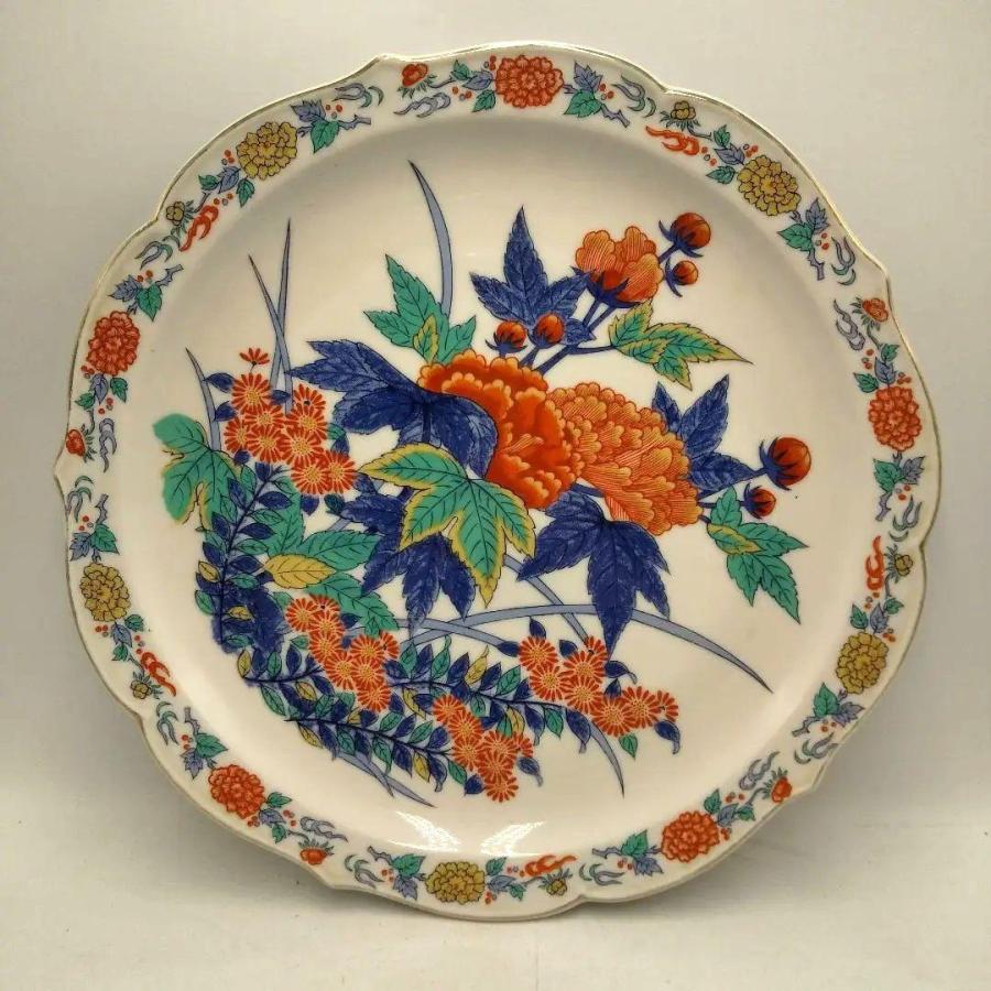 専用　6枚セット金彩古伊万里風 磁器皿 21cm 楽天市場】美濃焼 染錦古伊万里 深皿 20.5cm 和食器 深皿 カレー