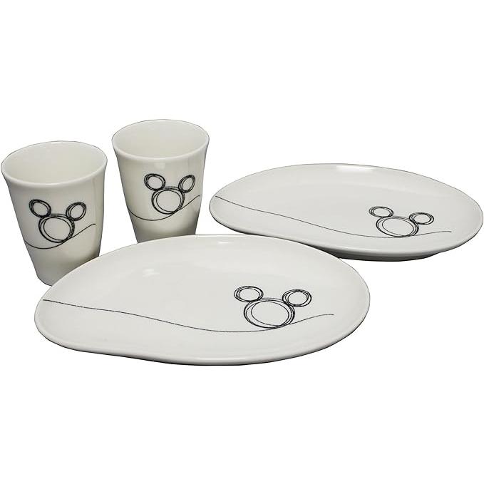 ディズニー ぬくもりセット 3105 陶器 フリーカップ プレート