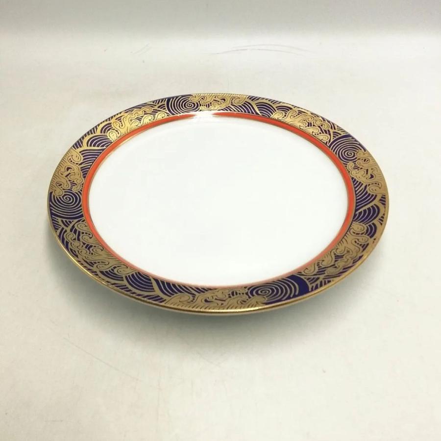有田焼　華山　平皿　かぶ　金縁 有田焼 彩華 金波渕 6寸皿 中皿 皿 5枚セット : よろづや百貨 Yahoo