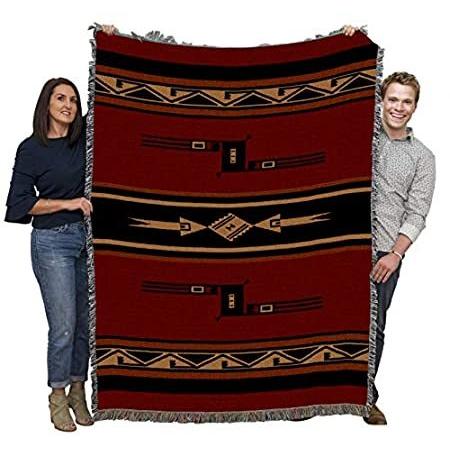 喜ばれる誕生日プレゼント Pure国Inc。Mesquite Earth Blanket Tapestry Throw 毛布、ブランケット