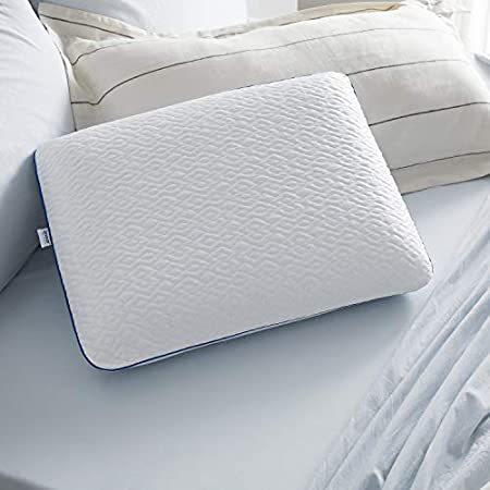 【SALE／60%OFF】 Sleep Innovations G-PIL-0249 Size Standard 冷却カバー付き クールジェルメモリーフォーム標準枕 フォーエバー 首枕、ネックピロー